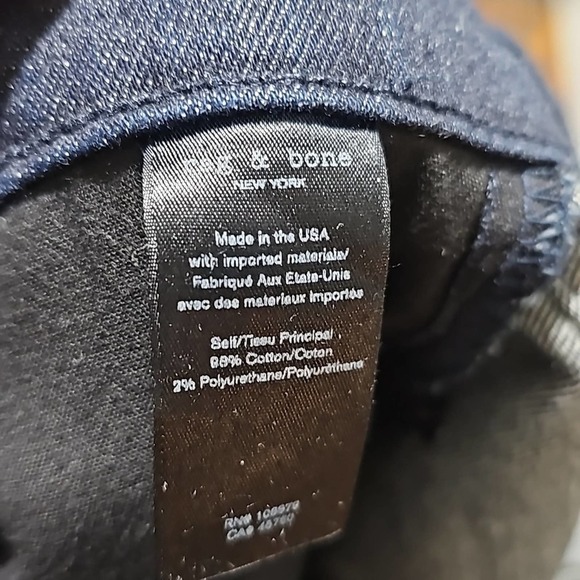 Rag‎ & Bone High Waist Jeans Size 27 - Picture 5 of 6